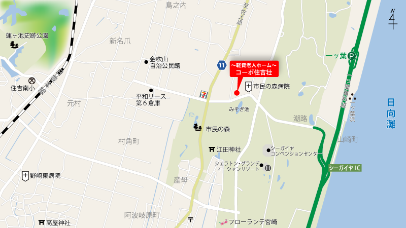 近隣マップ